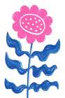 Pink Sunflower Art Print