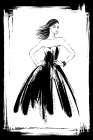 Black Lady Art Print