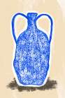 Big Blue Vase Art Print