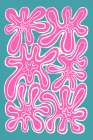 Abstract Pink Blooms Art Print