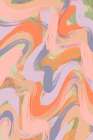 Pastelwaves Art Print
