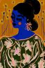 The Blue Woman Art Print