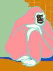 Orang Utan Art Print