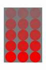 Bauhaus contrast of saturation Minimalist Print