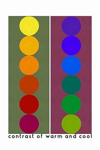 Bauhaus contrast of dark and cool Art Print