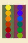 Bauhaus contrast of dark and cool Minimalist Print