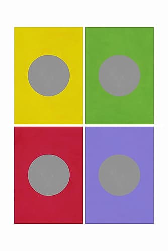 Contrast of hue Illustrative Print