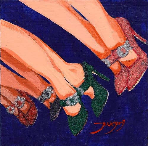 Temptation Fashion Print
