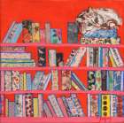 Book Cafe Art Print