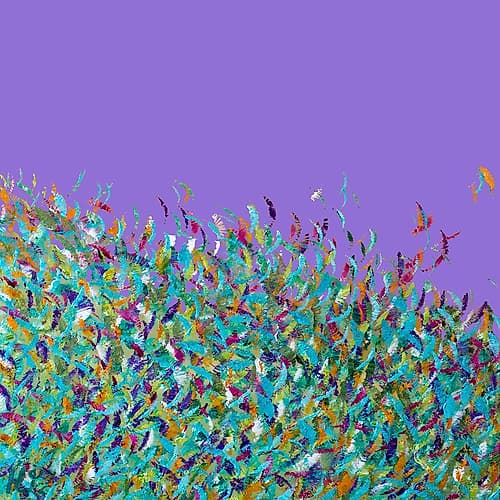 Planet of Colour Abstract Art Print