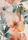 Watercolor Floral No. 3 Art Print