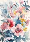 Watercolor Floral No. 4 Art Print
