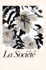 La SocieI├é∩┐╜teI├é∩┐╜ Botanique Balck and White and Cream Flowers 2 Art Print