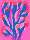 Bluecoral Art Print