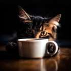 Caffeine Cats (6) Art Print
