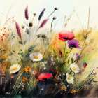 Idyllic Meadow (10) Art Print