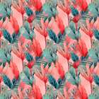 Pattern 11 botany leaves Art Print