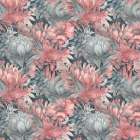 Pattern 17 flowers pastel Art Print