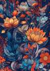 Flowers plant art Art Print