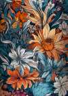 Flowers plant art Art Print
