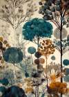 Flowers plant art forest Art Print