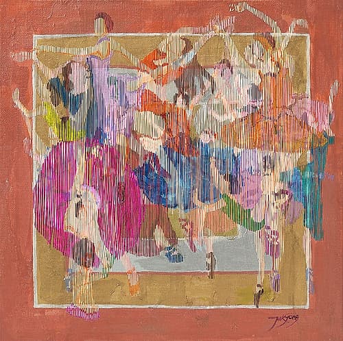 Spring Waltz Modern Print