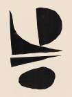 Decorative geometric shapes Minimalist Print