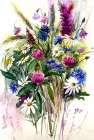 Wild flowers Art Print