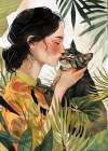 Kitty I Love You 4 Art Print