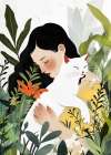 Kitty I Love You 5 Art Print