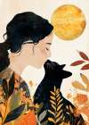 Kitty I Love You 6 Art Print