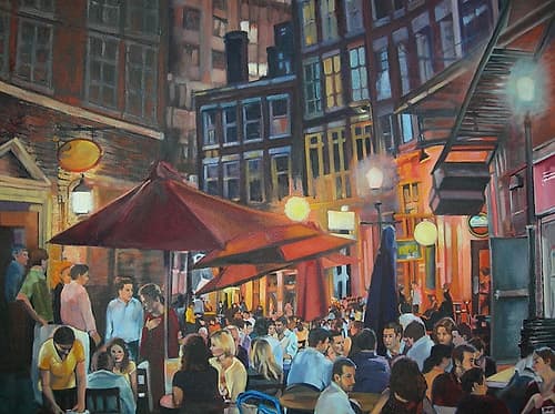 Downtown Ny Art Print