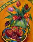 Fruit and Flowers Art Print