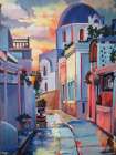 Greek Church Art Print