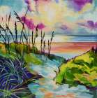 Path To the Ocean Art Print