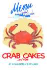 Crabcakes Poster Art Print