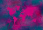 Map of the World (5) Art Print