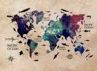 Map of the World (7) Art Print