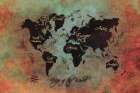 Map of the World (24) Art Print
