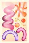 RETRO GRAPHIC NO.12 Art Print