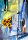 Sun beam Art Print