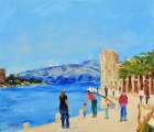 By the Sea Art Print