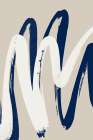 White Wave No 7 Art Print