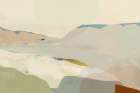 Colourblock Landscape 2 Art Print