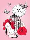 Romantic Cage Art Print