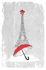 Rain In Paris Art Print
