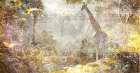 Jungle Animals Art Illustration 04 Art Print