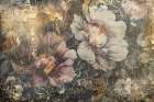 Floral Vintage Art Illustration 09 Art Print