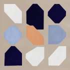 Geometrical shapes of nine 02 Art Print