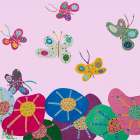 Butterflies Garden Art Print